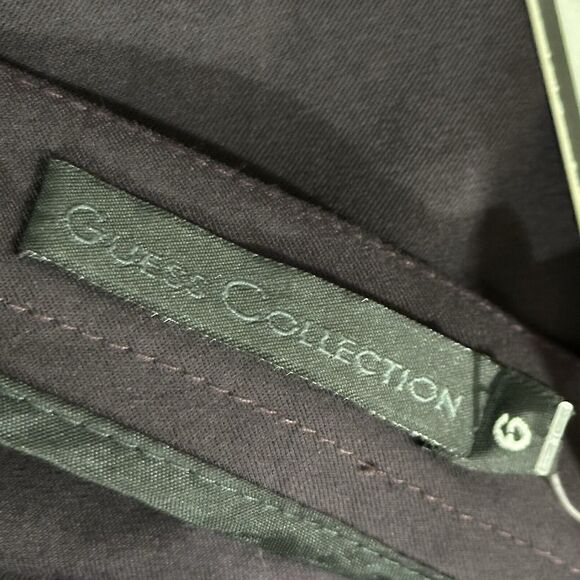 Guess Collection Skirt Women's‎ 6 Plum Black Zip Closure Short Length - Picture 2 of 8